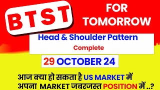 NIFTY PREDICTION FOR TOMORROW amp BANKNIFTY ANALYSIS FOR 29 OCTOBER 2024 MARKET ANALYSIS FOR TOMORROW [upl. by Ydoow]