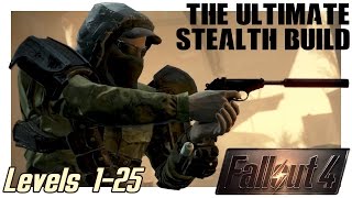 Creating the Epic Sneak Character in Fallout 4 🐱‍👤 Best Stealth Build [upl. by Jeremy]