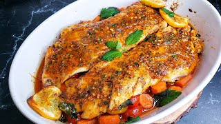 Red Snapper Recipe You’ll Make Again amp Again – Quick amp Delicious [upl. by Bonnice344]