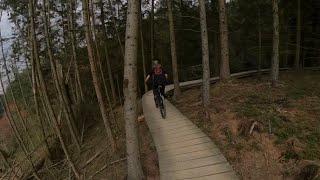 Llandegla Forest Mtb  north shore new jumps and more 🌲 [upl. by Pendergast]