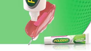 Polident Adhesive 15s  Kini Tersedia di Alfamart [upl. by Artenek480]