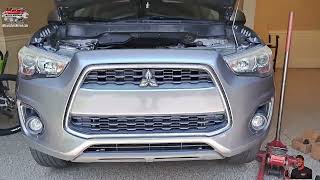 2013 MITSUBISHI OUTLANDER SPORT  MOTOR MOUNTS amp TRANSMISSION MOUNTS REPAIR  HowtoDiy [upl. by Woodberry]