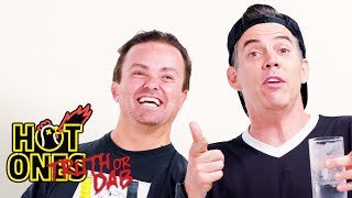 SteveO and WeeMan Play Truth or Dab  Hot Ones [upl. by Anurag]