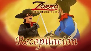 Las Crónicas del Zorro  1 Hora RECOPILACIÓN  Capítulo 7  9  Dibujos de super héroes [upl. by Novek230]