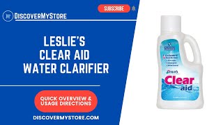 How to Use Clear Aid Water Clarifier [upl. by Ellesirg]