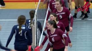 Muhlenberg College volleyball sweeps McDaniel and Kean [upl. by Mccourt114]