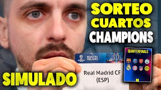 🔴EN DIRECTO SORTEO DE CUARTOS DE FINAL DE LA CHAMPIONS LEAGUE · SIMULACIÓN JKCLIFE · ¿CLÁSICO [upl. by Salomie]