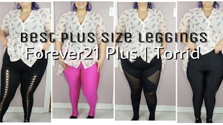 Best Plus Size Leggings  Forever21 Plus  Torrid [upl. by Reh500]