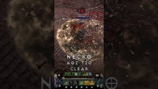 Necro AOZ Tier 20 Clear  Diablo 4 Season 2 Necromancer Abattoir of Zir Build diablo4 skulm [upl. by Aimit]