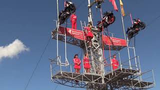 HerbstPlärrer 2023 in Augsburg  Geschwister WeisheitHochseilshow [upl. by Russon]