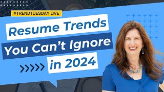 Resume Trends You Cant Ignore in 2024 [upl. by Idihc]