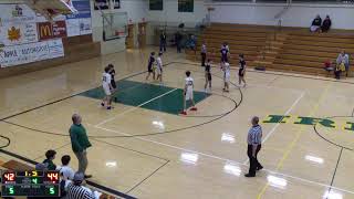 York Catholic High vs Littlestown High School Boys JuniorVarsity Basketball [upl. by Eibbob]