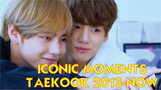 All Taekook moments you need to watch All time Taekook iconic moments 2013now HD clip for editing [upl. by Artenal177]