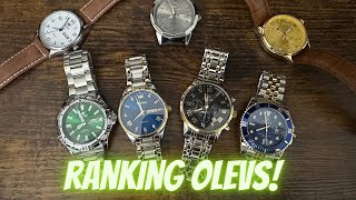 Ranking Olevs Watches from my Collection [upl. by Lepine992]