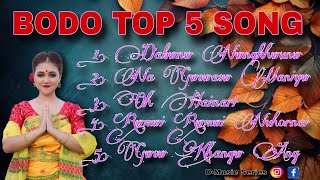 Latest Bodo Song 2024  Bodo Top 5 Collection song  DMusic Series [upl. by Halak722]