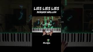 Morgan Wallen  Lies Lies Lies  Piano Cover [upl. by Emmanuel415]