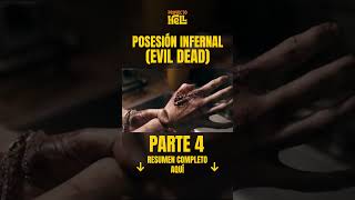 POSESIÓN INFERNAL EVIL DEAD  resumen en 6 minutos [upl. by Nahtaneoj926]