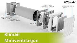 Klimair Miniventilasjon [upl. by Hylan]