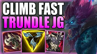 HOW TO USE TRUNDLE JUNGLE IN ORDER TO CLIMB OUT OF LOW ELO FAST  Gameplay Guide League of Legends [upl. by Bell]