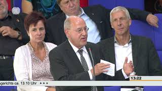 Gysi  quotLammert wurde von Erdogan beschimpftquot  Bundestag [upl. by Aleahcim343]