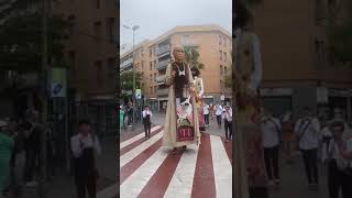 Els gegants de Catalunya a Esplugues de Llobregat [upl. by Yennej]