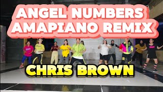 Angel Numbers  Chris Brown  Amapiano Remix By PGO X Preecie  Zumba [upl. by Auqinehs]