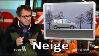 Pourquoi les pneus neige accrochent mieux   Cest Pas Sorcier [upl. by Rebel]