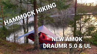 Hiking with the NEW Amok Draumr 50 XL amp Ultralight  Outdoor Cooking  Svartedalen Bohusleden [upl. by Oliy]