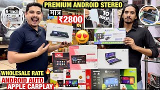 PREMIUM amp BEST ANDROID STEREO FOR ALL CARS😱 APPLE CARPLAY amp ANDROID AUTO STEREO😍 CHEAPEST STEREO🔥 [upl. by Nnylrac]