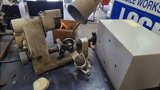 406 Part 2  Locksmith Shop  Behind the scenes  vintage key machines engraver safes tools [upl. by Marcille565]