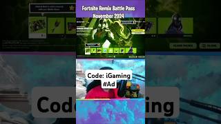 Full Showcase Fortntie Remix Battle Pass  Fortnite OG November 2024 fortnite [upl. by Barboza]