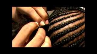 How to Braid Cornrows Tutorial [upl. by Emilie751]