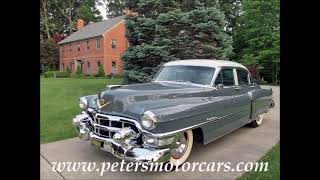 1953 Cadillac Series 62 Sedan SOLD wwwpetersmotorcarscom [upl. by Haggi]