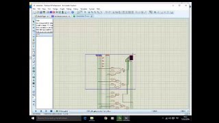 Contador 09 anodo comun compuertas logicas Proteus Tutoriales [upl. by Swithin]