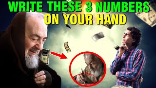 Padre Pio Write These 3 Numbers On Your Hand And You Will Never Be Short Of Money [upl. by Ainegul]