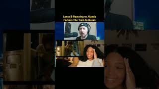 Lance B Reacting to Alanda Parkers The Train to Busan Movie Reaction [upl. by Sonafets]