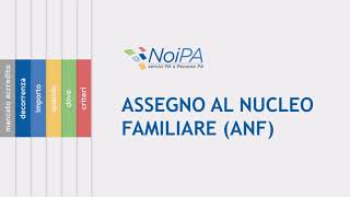 Richiesta Assegno Nucleo Familiare 2020 [upl. by Moynahan]