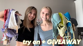 BIKINI TRY ON HAUL  GIVEAWAY [upl. by Akibma]