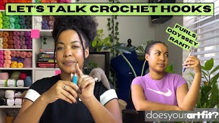 Let’s Talk Crochet Hooks  Furls Odyssey Rant [upl. by Bast]