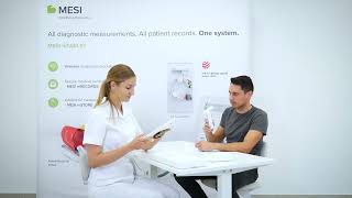 Demonstration of spirometry SPIRO  MESI mTABLET SPIRO [upl. by Rianna151]