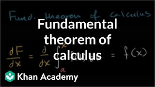 Fundamental theorem of calculus Part 1  AP Calculus AB  Khan Academy [upl. by Oiligriv3]