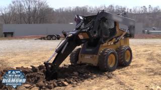 Skid Steer Backhoe  Blue Diamond Attachments [upl. by Gerc]