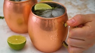 Moscow Mule Recipe Video [upl. by Herc]