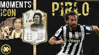 FIFA 22 ANDREA PIRLO 93 Moments Icon  Player Review  Ultimate Team [upl. by Feinstein969]