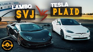 060 MPH  Tesla Model S Plaid vs MerecedesAMG EQS [upl. by Sheline]