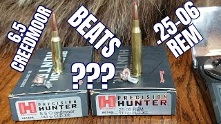 65 Creedmoor vs 2506 Rem Episode 2 Hornady Precision Hunter ELDX [upl. by Sullivan]