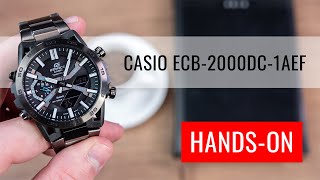 HANDSON Casio Edifice Sospensione ECB2000DC1AEF [upl. by Llehsor592]