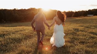 Spring Rose Lane Farm Bedford Virginia  Wedding Film  Taylor  Kurt [upl. by Goda285]