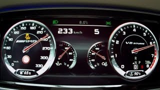 Mercedes S 63 AMG 2014 W222  acceleration 0230 kmh test driving moments [upl. by Nilsoj]