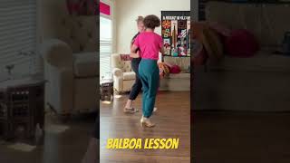 Balboa Dance Lesson  Miss Moonshine learns from Kati ArikoskiJohnson [upl. by Lettig]